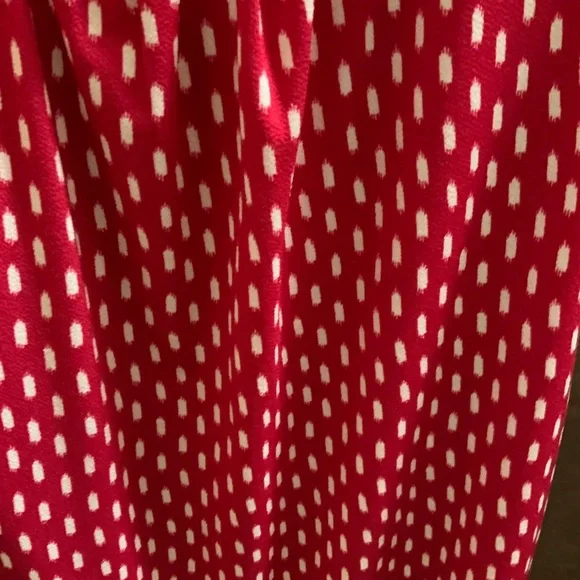 Ann Taylor size S. Pink and white polka dot sleeveless. - Picture 5 of 6